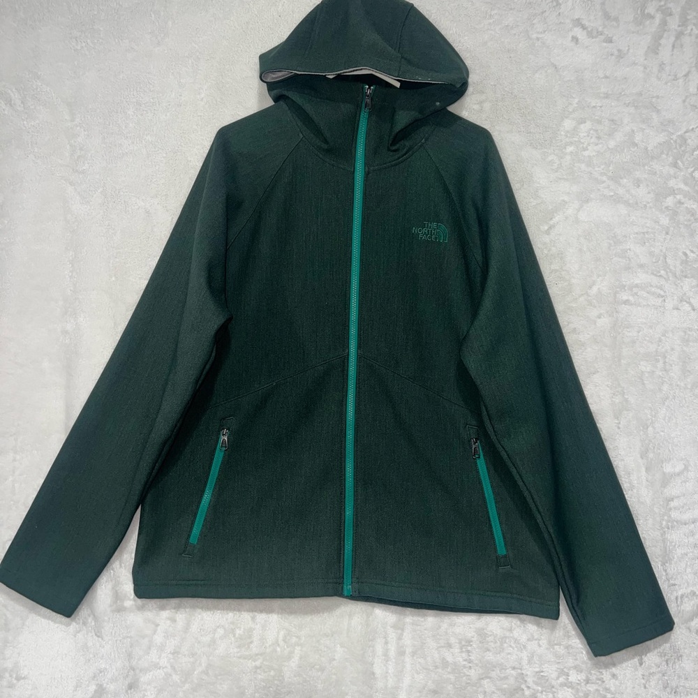 The North Face Mens 200 WTC Cirrus FZ-RTO Hoodie Full Zip Green